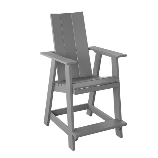 Polybird - Modern Balcony Chair Light Gray - P64-LG view 1