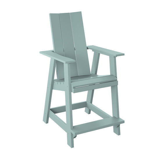 Polybird - Modern Balcony Chair Sage - P64-SG view 1