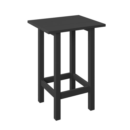 Polybird - Modern Balcony End Table black - P65-BK view 1