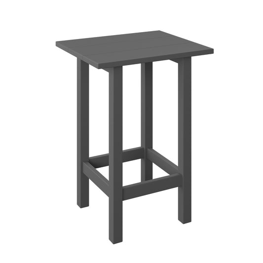 Polybird - Modern Balcony End Table charcoal - P65-CH view 1
