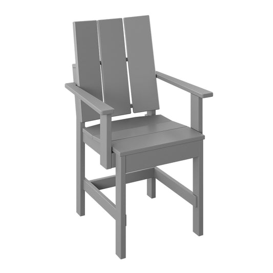 Polybird - Modern Dining Chair Light Gray - P9-R-LG view 1