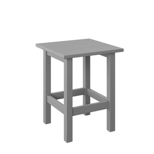 Polybird - Modern End Table light Gray - P66-LG view 1