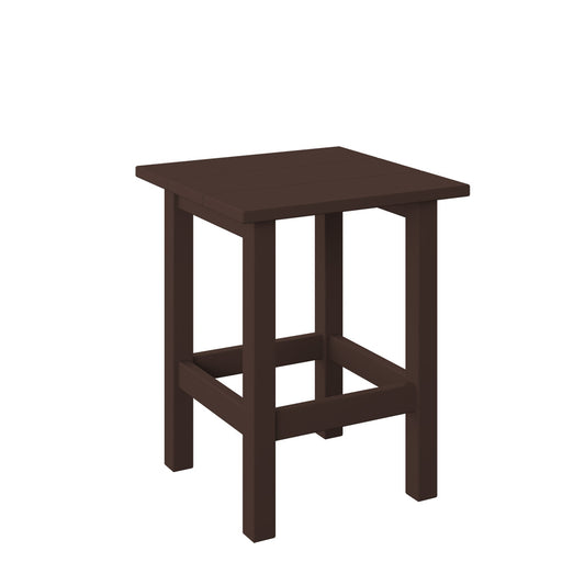 Polybird - Modern End Table tudor Brown - P66-TB view 1