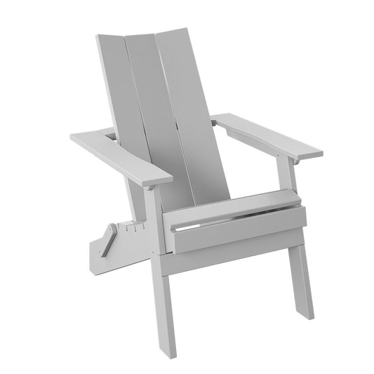 Polybird - Modern Folding Adirondack White - P61-WT view 1