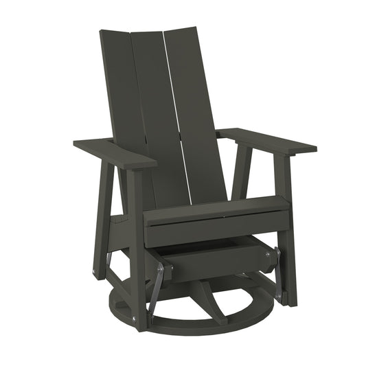 Polybird - Modern Swivel Glider Coffee - P69-CF view 1