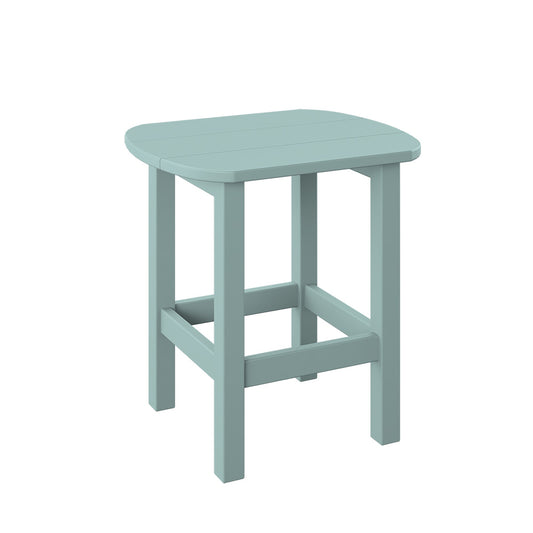 Polybird - Oval End Table Sage - P52-SG view 1