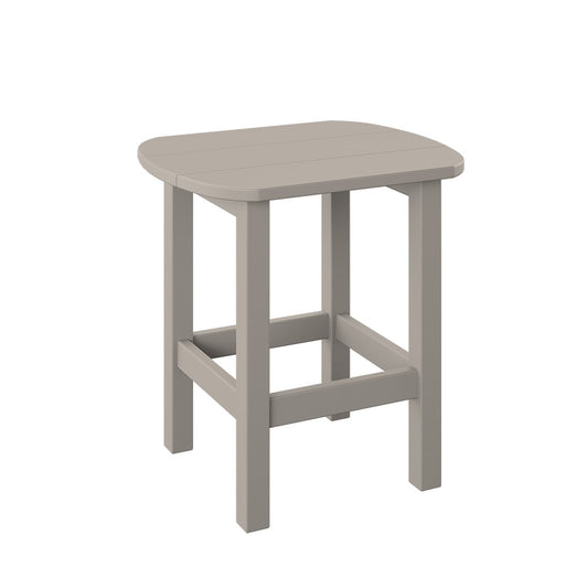 Polybird - Oval End Table Sand - P52-SN view 1