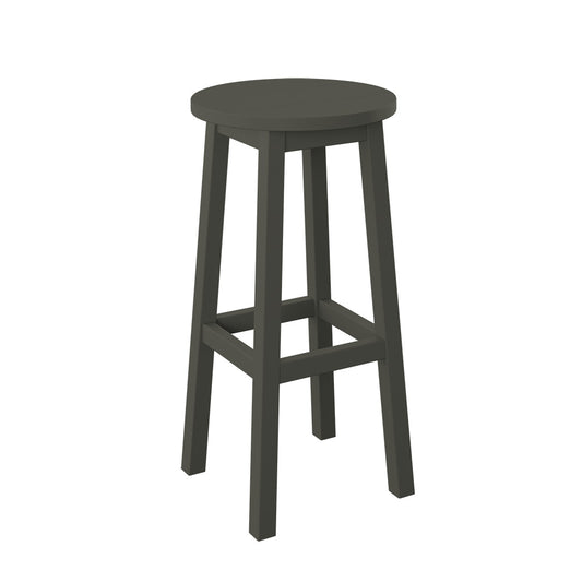 Polybird - Round Bar Stool "Bar Height" Coffee - P94-B-CF view 1