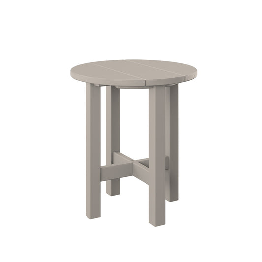 Polybird - Round End Table Sand - P53-SN view 1
