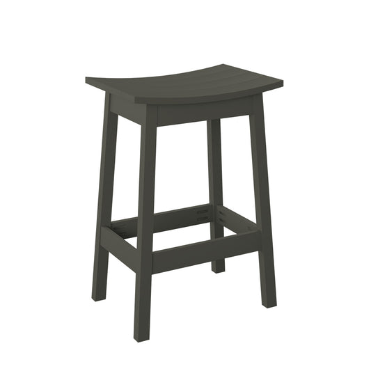 Polybird - Saddle Stool "Bar Height" Coffee - P93-B-CF view 1