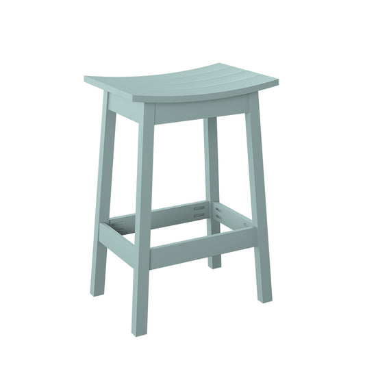 Polybird - Saddle Stool "Bar Height" Sage - P93-B-SG view 1