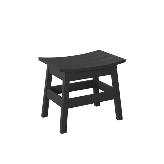 Polybird - Saddle Stool Black - P93-R-BK view 1