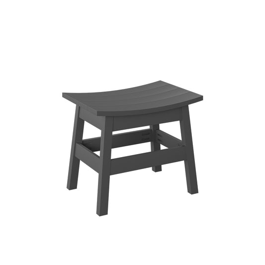 Polybird - Saddle Stool Charcoal - P93-R-CH view 1