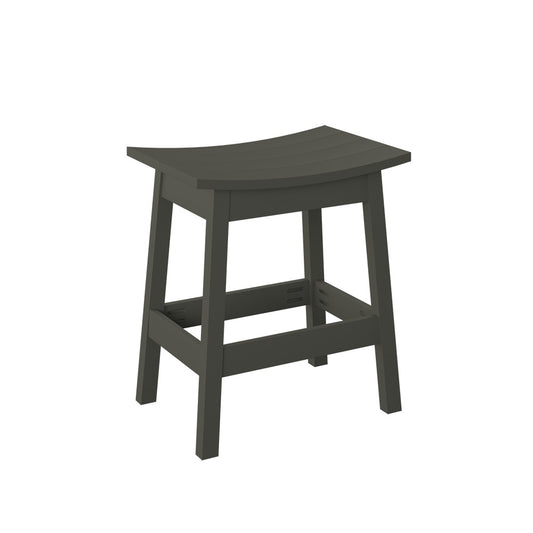 Polybird - Saddle Stool "Counter Height" Coffee - P93-C-CF view 1