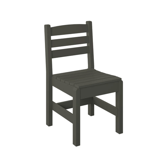  Polybird - Side Chair "Regular Height" Coffee - P10-R-CF view 1