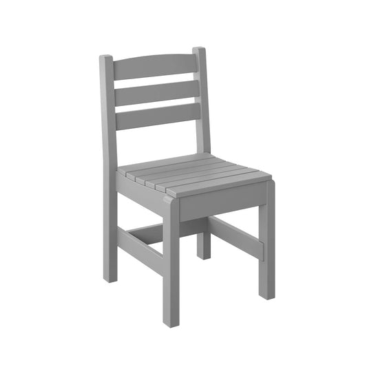  Polybird - Side Chair "Regular Height" Light Gray - P10-R-LG view 1