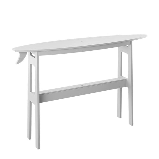 Polybird - Surfboard 72" Table Bar Height White - P88-B-WT view 1