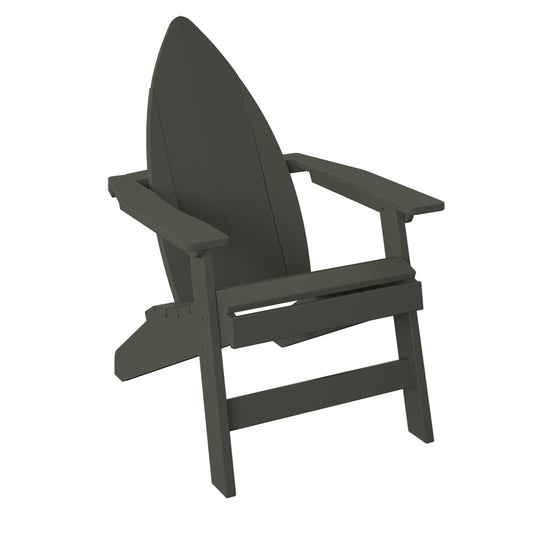 Polybird - Surfboard Adirondack-Nose Chair Coffee - P81-CF view 1