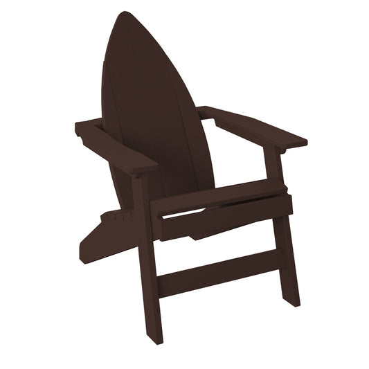 Polybird - Surfboard Adirondack-Nose Chair Tudor Brown - P81-TB view 1