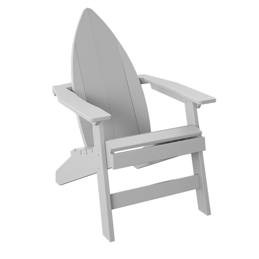 Polybird - Surfboard Adirondack-Nose Chair White - P81-WT view 1