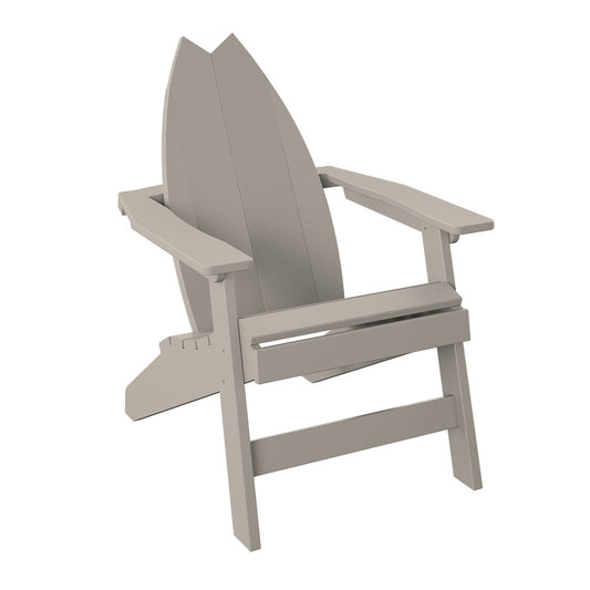 Polybird - Surfboard Adirondack-Tail Chair Sand - P80-SN view 1