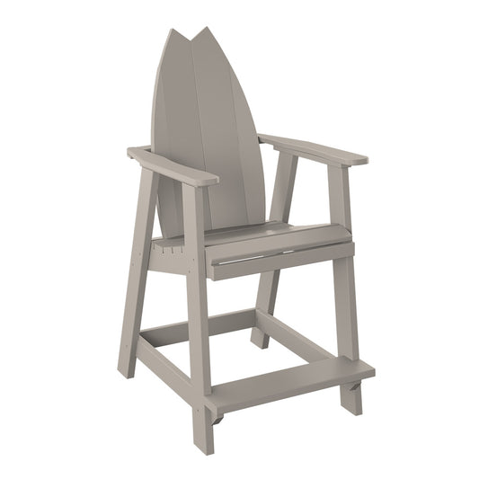 Polybird - Surfboard Balcony Chair - Tail Sand - P82-SN view 1
