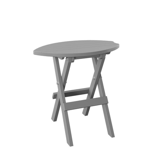 Polybird - Surfboard Balcony Table Light Gray - P90-LG view 1