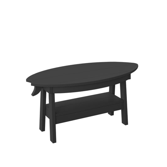 Polybird - Surfboard Coffee Table Black - P86-BK view 1