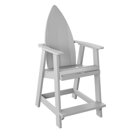 Polybird - Surfboard Nose Balcony Chair White - P83-WT view 1