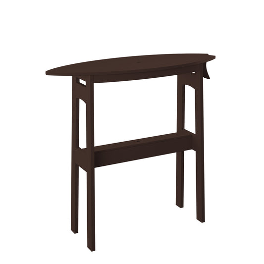 Polybird - Surfboard Table 48" Bar Height Tudor Brown - P87-B-TB view 1