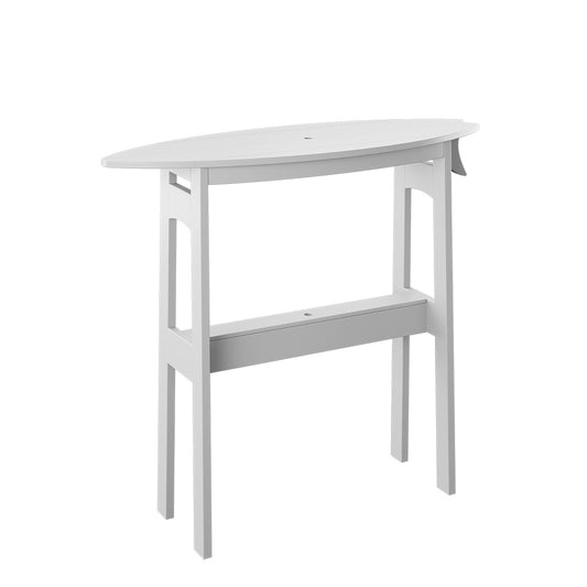 Polybird - Surfboard Table 48" Bar Height White - P87-B-WT view 1