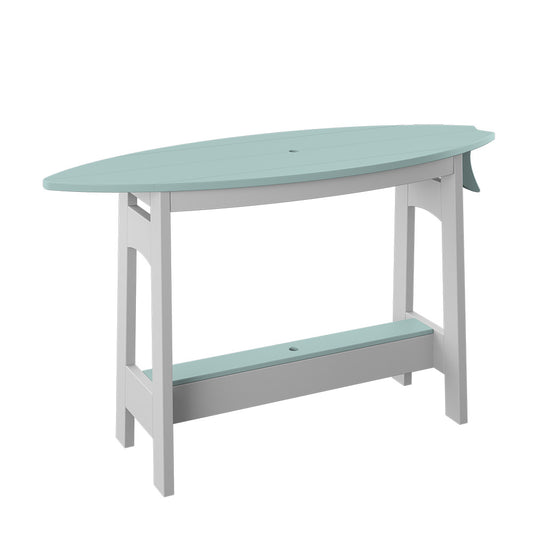 Polybird - Surfboard Table 48" Sage And White - P87-R-SG-WT view 1