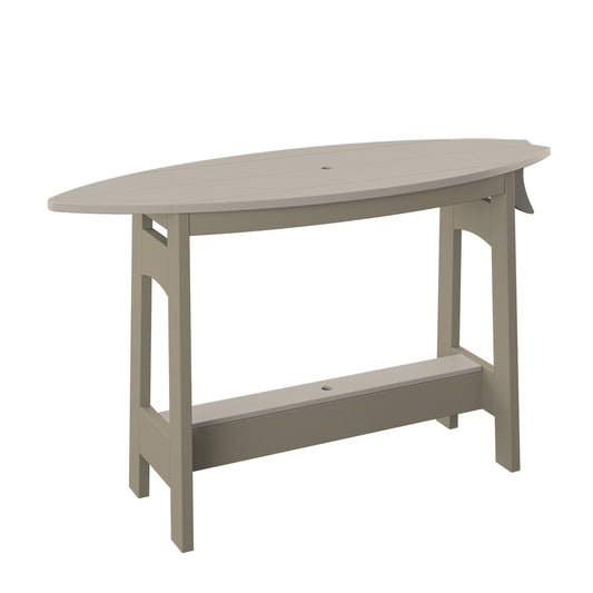 Polybird - Surfboard Table 48" Sand And Weatherwood - P87-R-SN-WW view 1