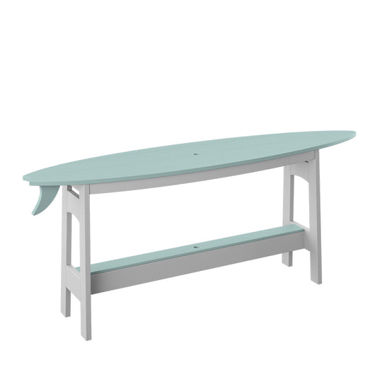 Polybird - Surfboard Table 72'' Sage And White - P88-R-SG-WT view 1