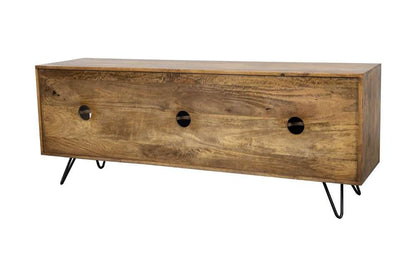 Porter Designs -  Alpine Solid Wood TV Stand, Natural - 06-215-10-5547 veiw 3