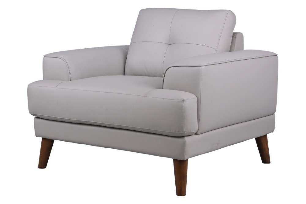 Porter Designs -  Anzio Top Quality Leather Chair, Cream - 02-204C-03-7120 veiw 1