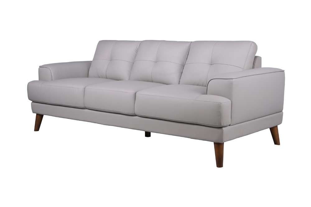 Porter Designs -  Anzio Top Quality Leather Sofa, Cream - 02-204C-01-7120 veiw 1