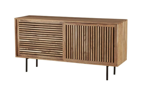 Porter Designs -  Bauhaus Solid Acacia Wood Sideboard, Natural - 07-162-06-0163 veiw 1
