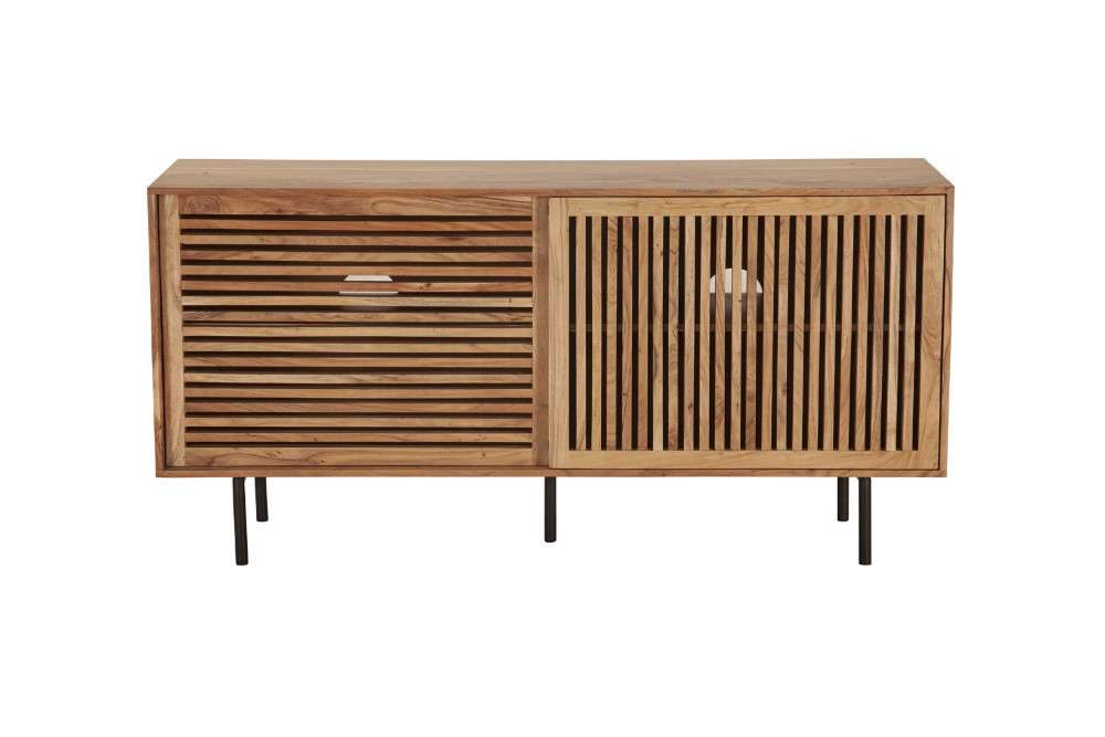 Porter Designs -  Bauhaus Solid Acacia Wood Sideboard, Natural - 07-162-06-0163 veiw 2
