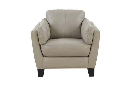 Porter Designs - Bergamo Top Grain Leather Chair, Cream - 02-189-03-4617 veiw 2