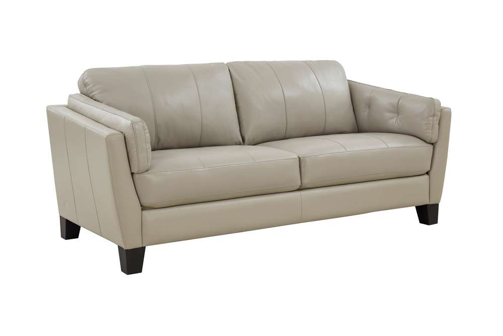 Porter Designs - Bergamo Top Grain Leather Sofa, Cream - 02-189-01-4617 veiw 1