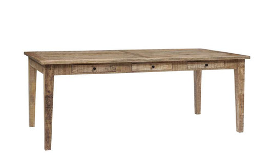 Porter Designs - Berkshire Solid Wood Dining Table, Brown - 07-117-01-6643 veiw 1