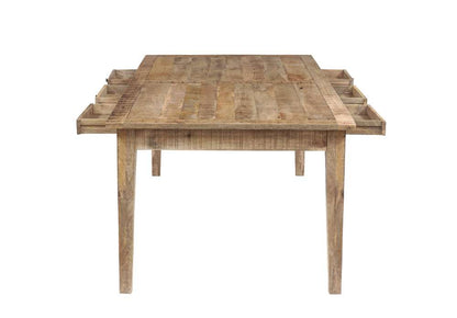 Porter Designs - Berkshire Solid Wood Dining Table, Brown - 07-117-01-6643 veiw 4