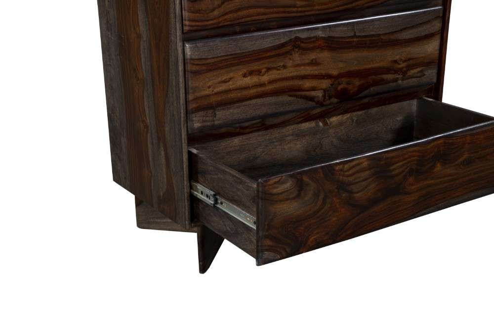 Porter Designs -  Cambria Solid Sheesham Wood Chest, Gray - 04-116-03-8394M veiw 7