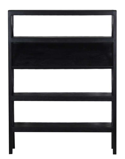 Porter Designs - Canberra Solid Wood Bookcase, Black - 10-108-01-9487 veiw 2