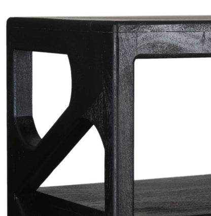 Porter Designs - Canberra Solid Wood Bookcase, Black - 10-108-01-9487 veiw 5