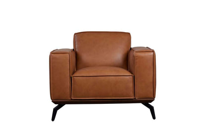 Porter Designs - Carina Top Grain Leather Chair, Brown - 02-204-03-2780 veiw 2