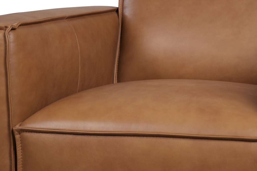 Porter Designs - Carina Top Grain Leather Chair, Brown - 02-204-03-2780 veiw 5