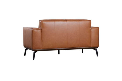 Porter Designs - Carina Top Grain Leather Loveseat, Brown - 02-204-02-2780 veiw 4