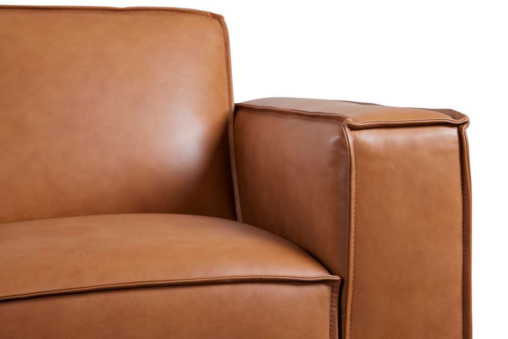 Porter Designs - Carina Top Grain Leather Sofa, Brown - 02-204-01-2780 veiw 5
